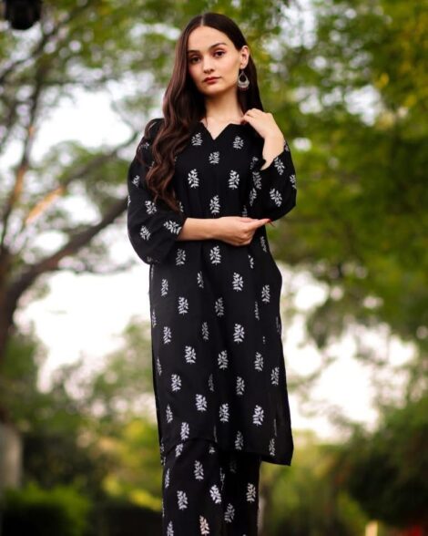 SAHARA DRESS STITCHED 2PC