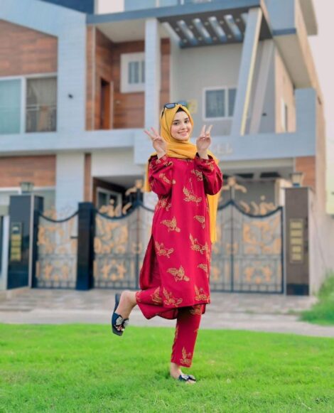 SPARROW DRESS STITCHED 2PC