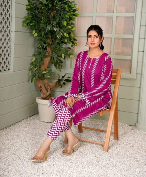 LINE DRESS STITCHED 2PC