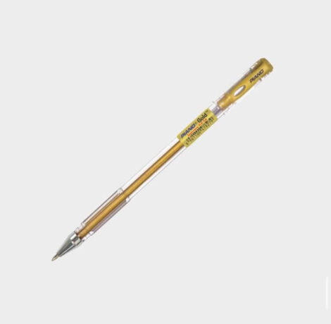 Piano Gold/ Silver Gel Pen – Pack of 10