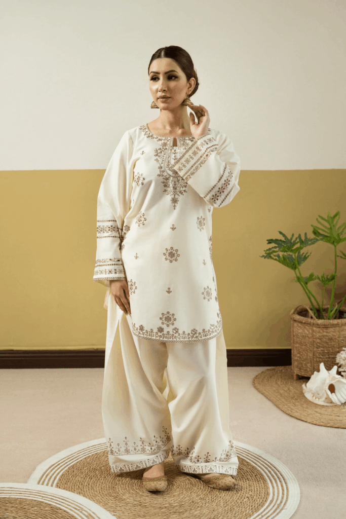 EMBROIDERED 2PC